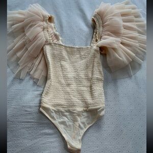 NEW FREE PEOPLE INTIMATELY KILL THE LIGHTS BODYSUIT SIZE XS